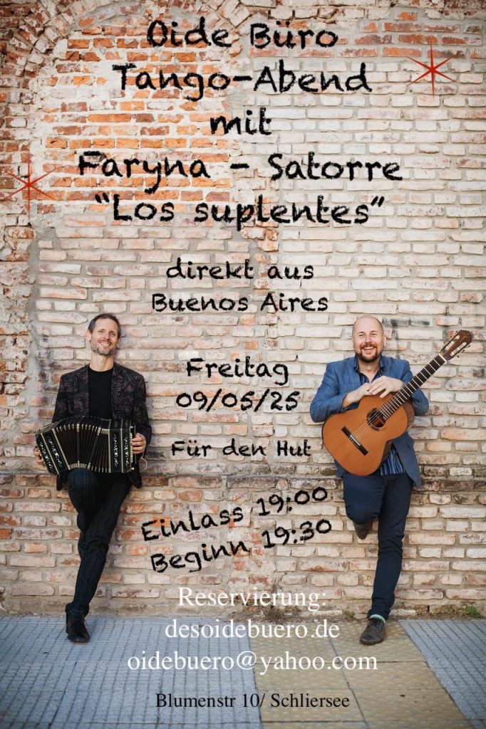 Tango Konzert für den Hut